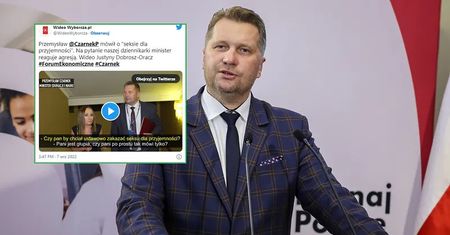 "Szkalują i plują". Minister Czarnek mówi, kto go powinien przeprosić