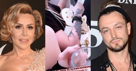 Romantyczna Blanka Lipińska zachwyca się domowym koncertem Barona: "Jak dla mnie kwarantanna może trwać i do wakacji" (FOTO)