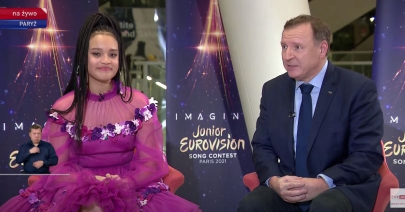 Eurowizja Junior 2021. Jacek Kurski zachwala występ Sary Egwu-James