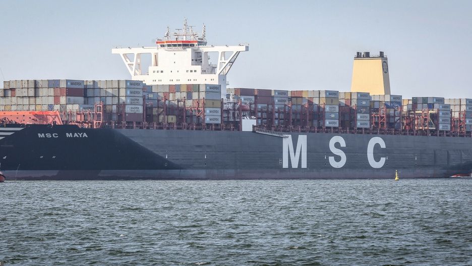 Kontenerowiec MSC, zdjęcie ilustracyjne