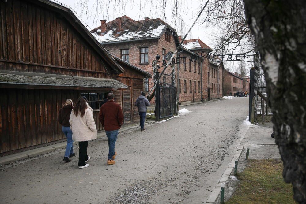 Miejsca symbole w byłym niemieckim obozie Auschwitz