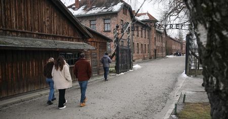 Miejsca symbole w byłym niemieckim obozie Auschwitz
