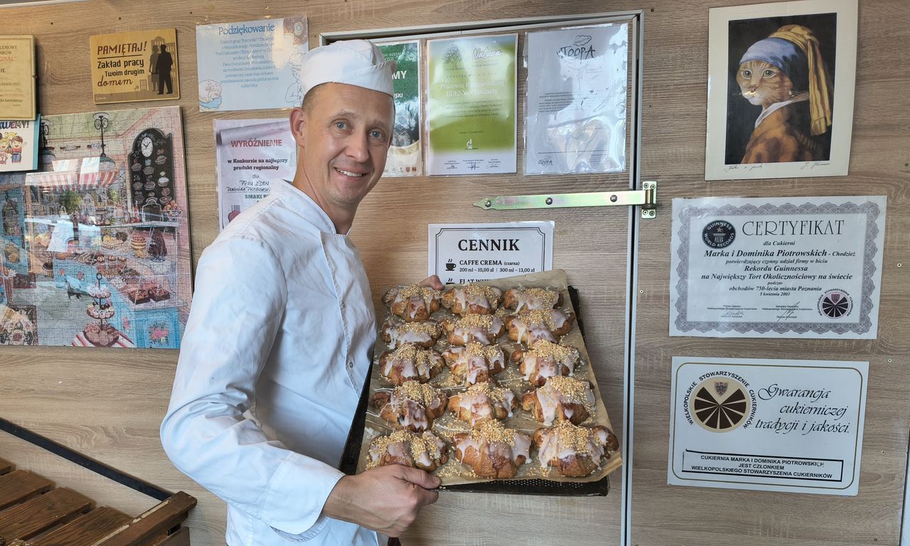 Tak powstają prawdziwe rogale marcińskie. Poznaj sekret rzemieślnika z Chodzieży