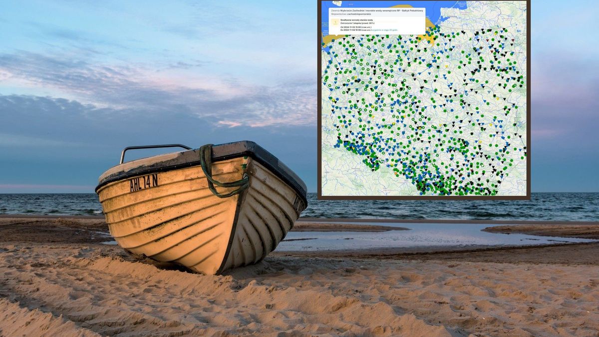 IMGW ostrzega przed gwałtownym wzrostem stanów wody na północy P