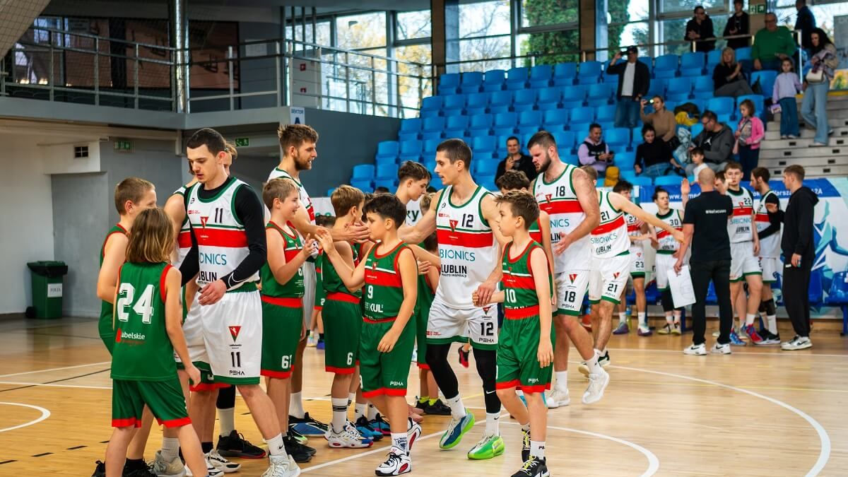 Zawodnicy Lublinianki KUL Basketball