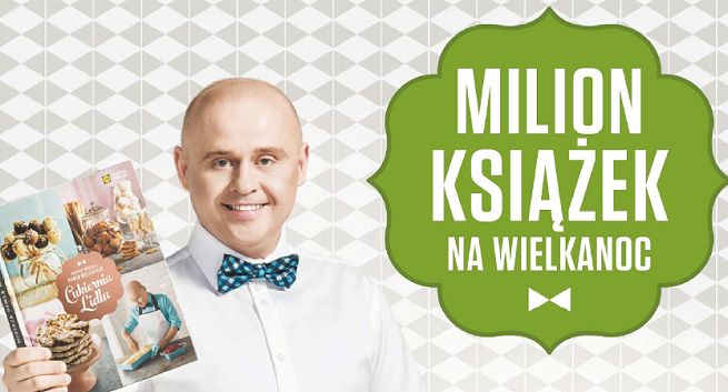 Milion książek z przepisami cukierniczymi w wielkanocnej kampanii Lidla (wideo)