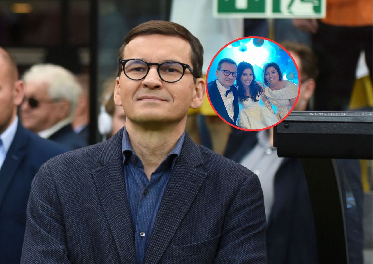 Morawiecki pokazał zdjęcie ze ślubu córki