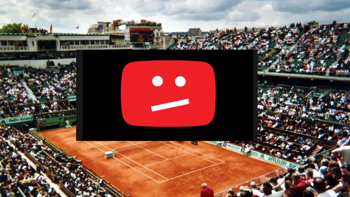 Kanał Rolanda Garrosa został zbanowany