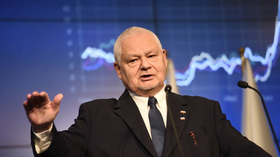 Konferencja prezesa NBP Adama Glapi?skiego
08.07.2022 Warszawa Konferencja prezesa NBP Adama Glapinskiego n/z Adam Glapinski
fot. Zbyszek Kaczmarek/REPORTER
Zbyszek Kaczmarek/REPORTER