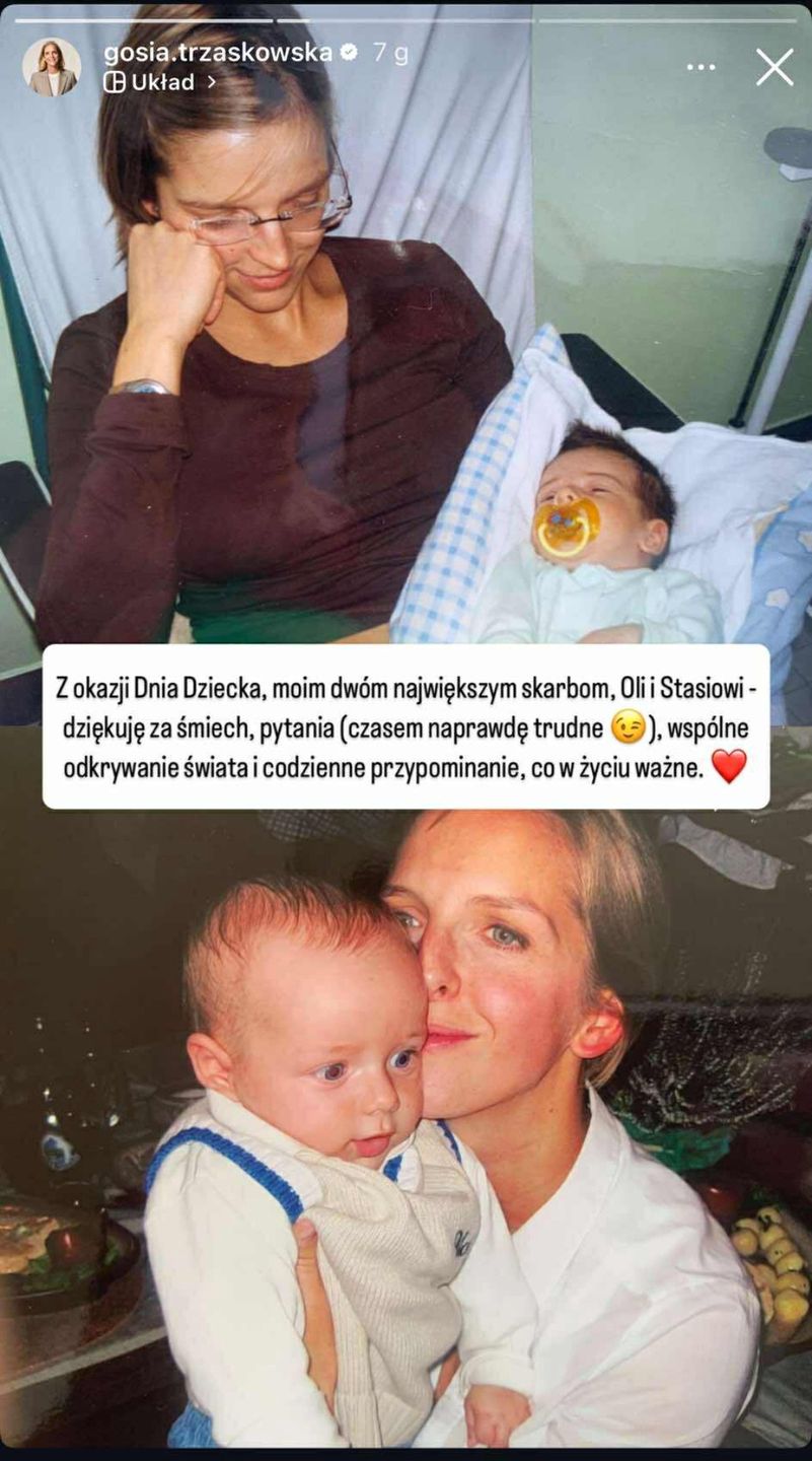 Małgorzata Trzaskowska złożyła życzenia swoim dzieciom