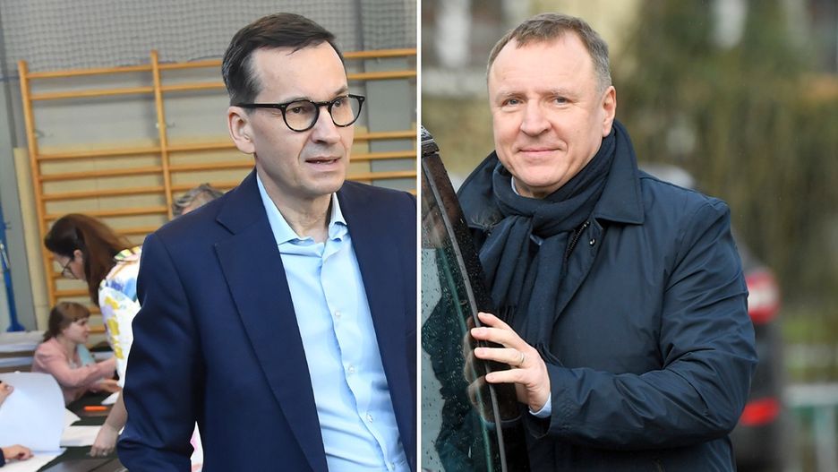 Mateusz Morawiecki i Jacek Kurski