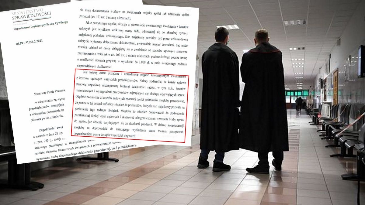 Sądy nie będą automatycznie zwalniały z opłat za pozwy przeciwko państwu 