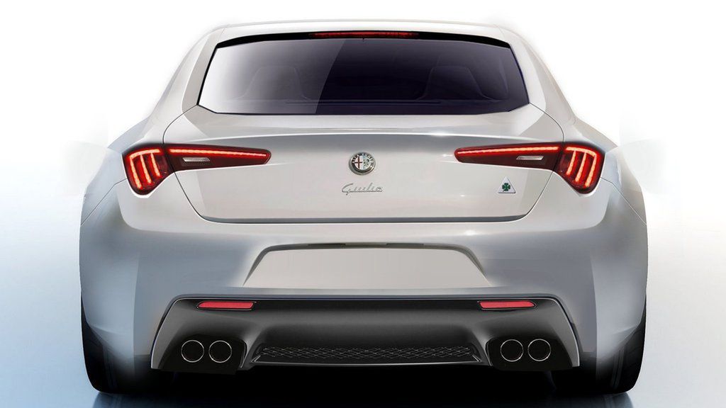 Alfa Romeo Giulia - wizja artysty