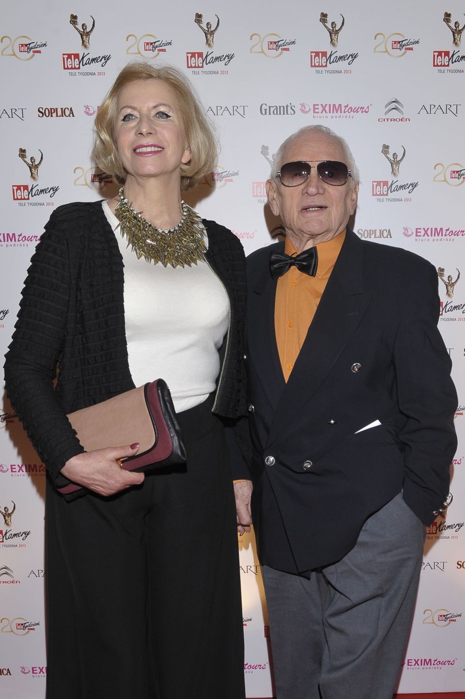 Witold Pyrkosz z żoną Krystyną