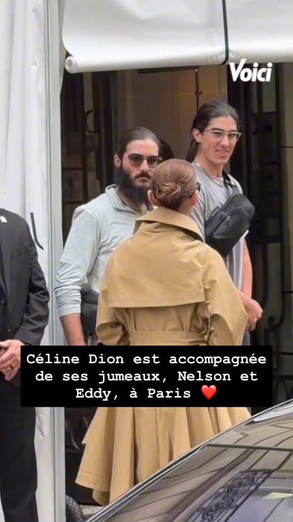 Celine Dion z synami
