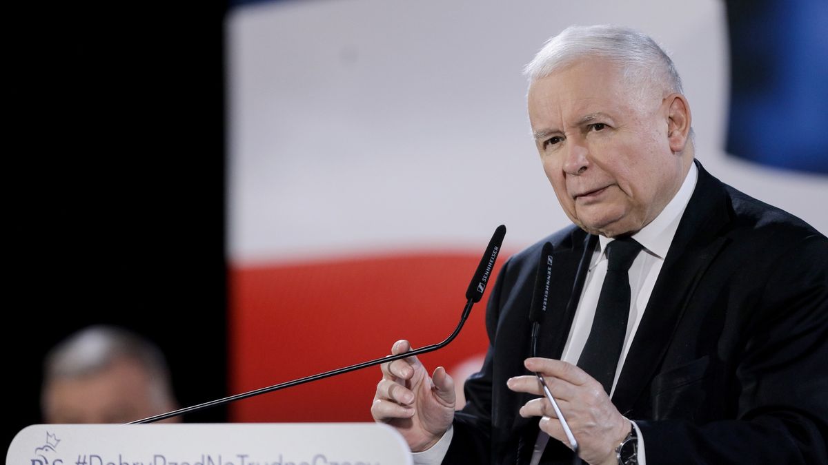 Jarosław Kaczyński w Gliwicach