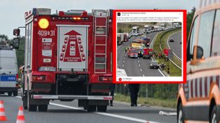 Dramat na drodze S3. 52-latek zginął, jego żona trafiła do szpitala