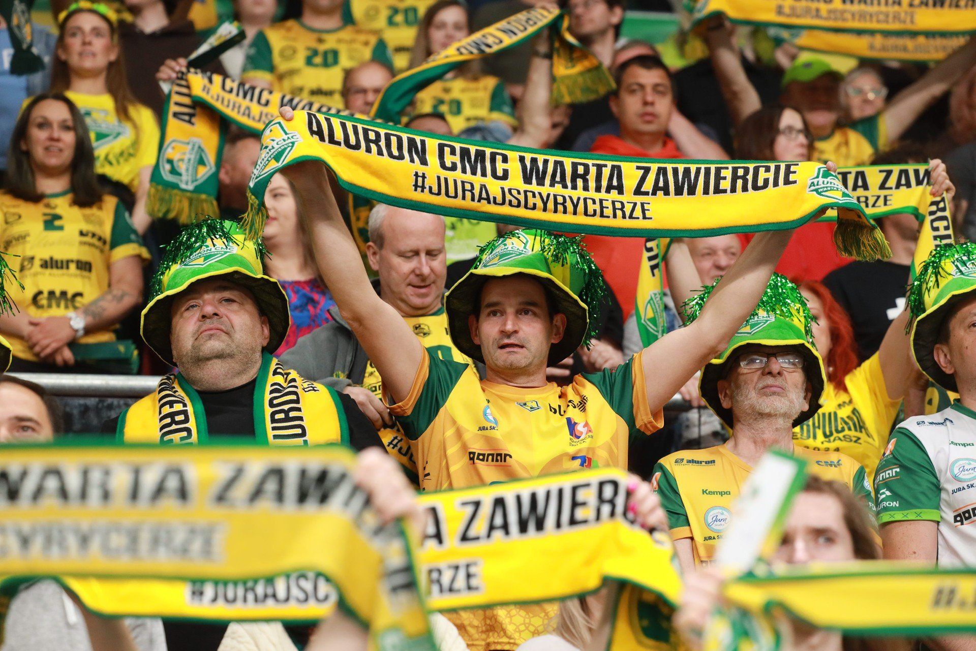 7.05.2025 r. Trzeci mecz finału PlusLigi: Aluron CMC Warta Zawiercie - Bogdanka LUK Lublin.