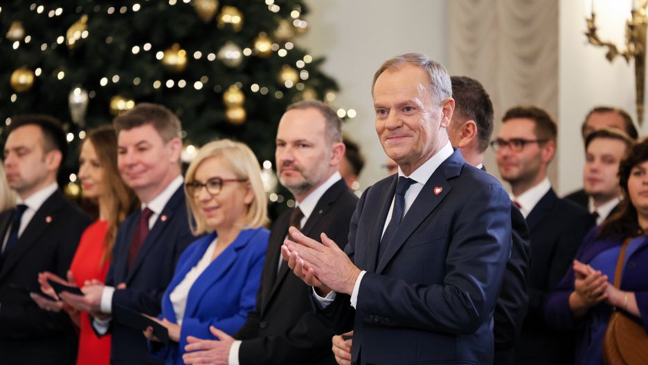 Donald Tusk
Pawe� Supernak
pa�ac prezydencki, polityk, polityka, zaprzysi�enie, zaprzysi�enie rz�du