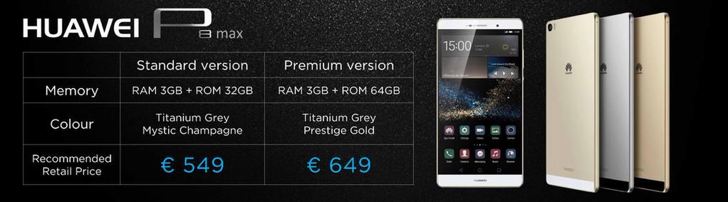 Huawei P8 oraz 6,8-calowy P8max oficjalnie 53