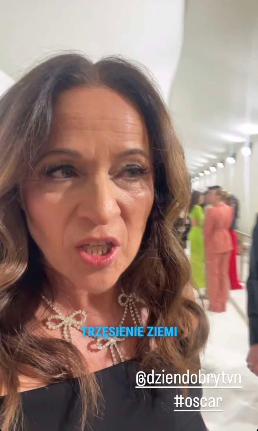 Ewa Drzyzga relacjonowała Oscary wprost z LA