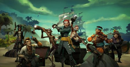 Gameplay z Sea of Thieves - piraci w kooperacji