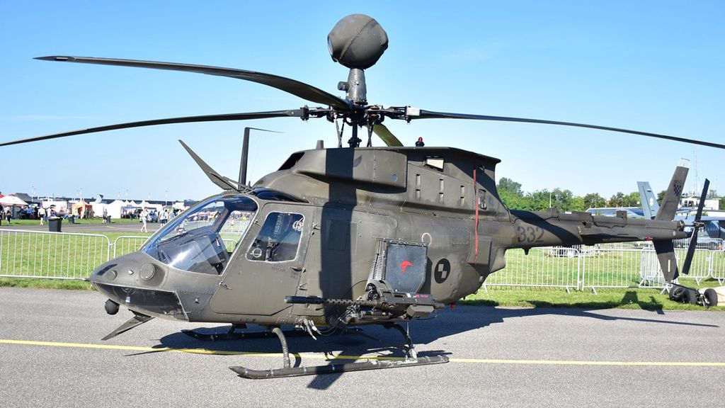 As part of the exchange of military equipment for Western models, Croatia also acquired the OH-58 Kiowa Warrior reconnaissance and strike helicopters.