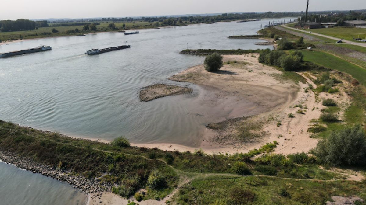 Polka chciała przepłynąć Ren między Holandią, a Niemcami.