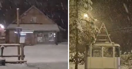 Pierwszy atak prawdziwej zimy. Sypnęło śniegiem