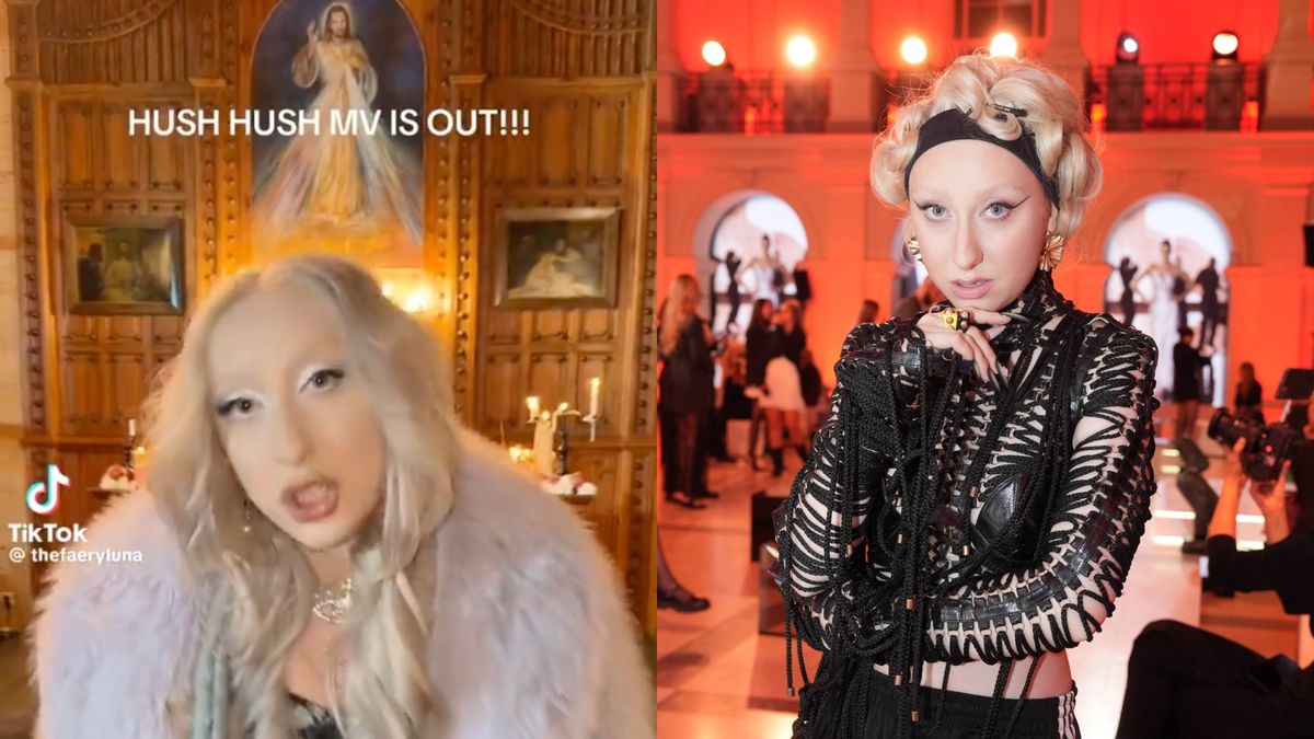 Luna zatańczyła na tle obrazu z Jezusem wywołując kontrowersje