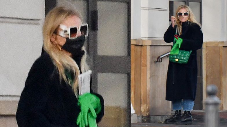 Monika Olejnik na zakupach 