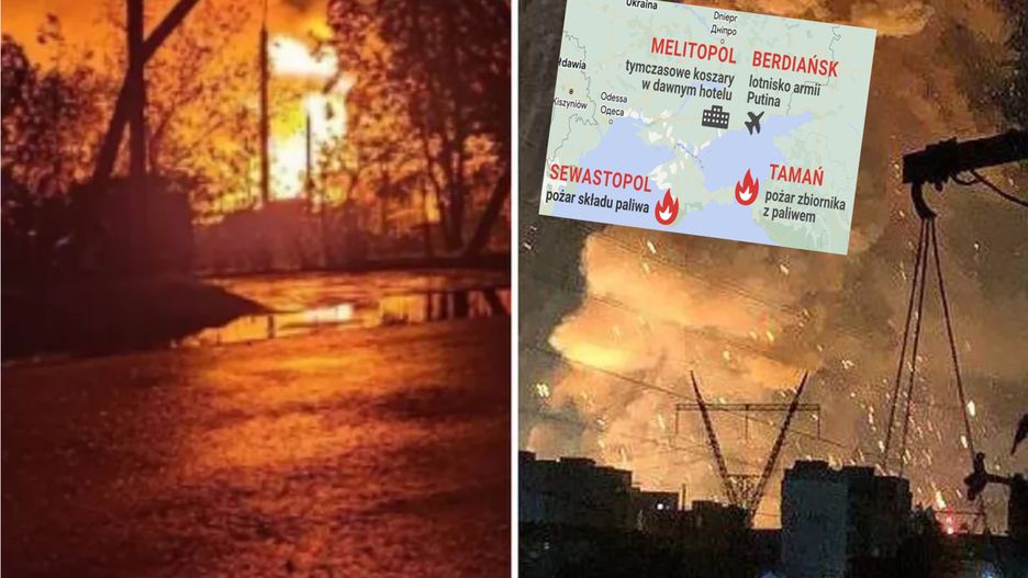 Natężenie ukraińskich ataków