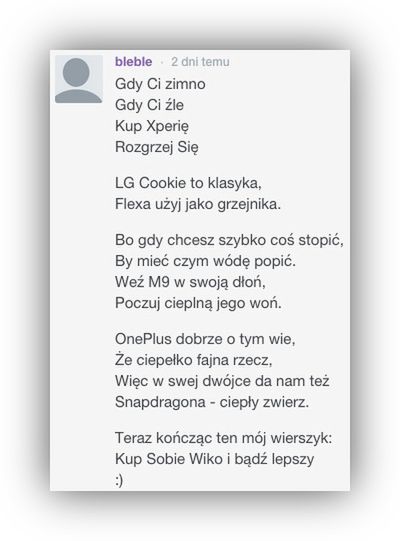 Wykorzystanie przegrzewających się smartfonów - najlepsze memy i rozwiązanie konkursu 4