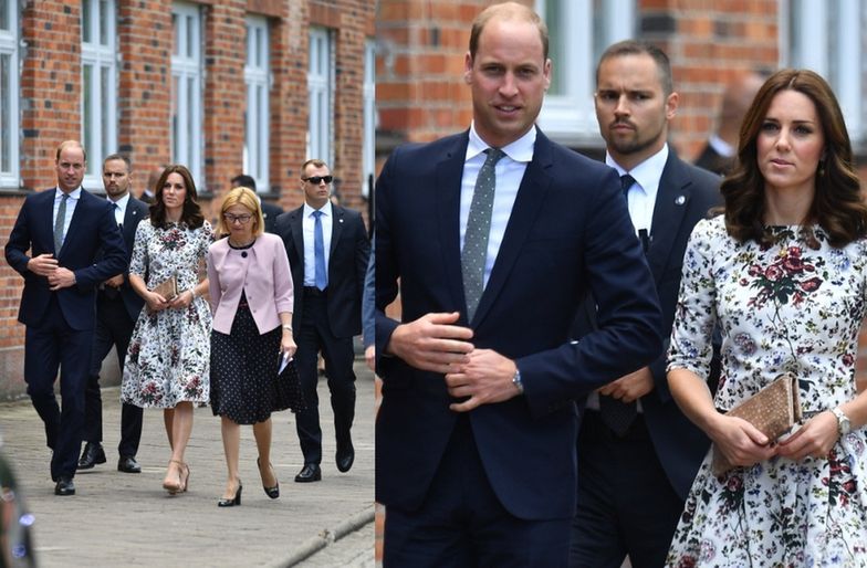 Kate i William z wizytą w obozie Stutthof