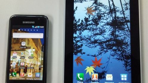 Samsung Galaxy Tape - zgrabny tablet z Super AMOLED-em, procesorem 1,2GHz i Androidem 2.2 1