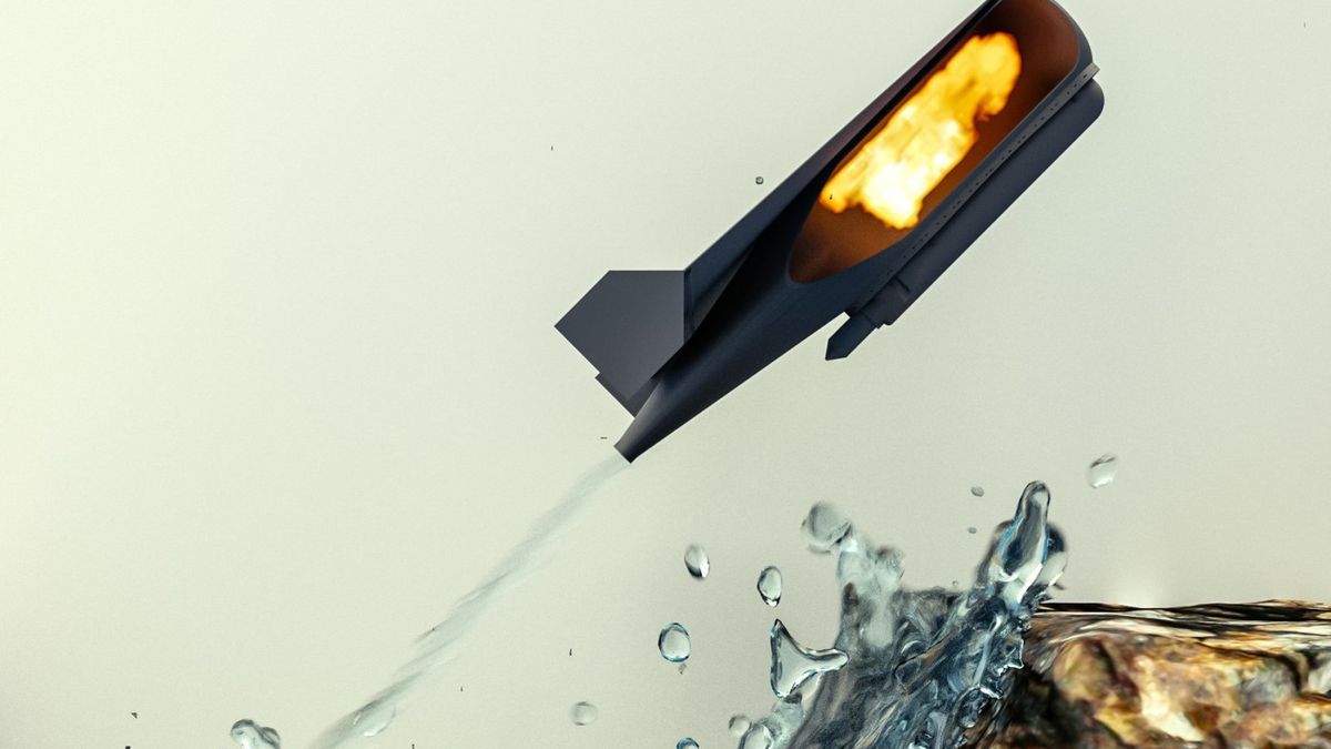 Dron, jak latająca ryba. Oto AquaMAV 1