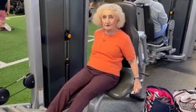 103-latka nie wyobraża sobie życia bez siłowni. Zdradza sekret długowieczności