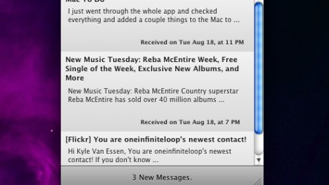 Notify - poinformuje Cie o nowych wiadomościach w Gmailu 1