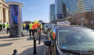 Protest taksówkarzy. "Strajkują leniwi, na taryfie wyciągam 10 tys."