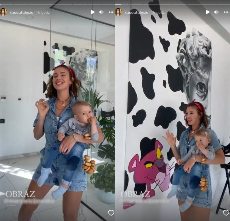 Klaudia Halejcio chwali się remontem pokoju gościnnego