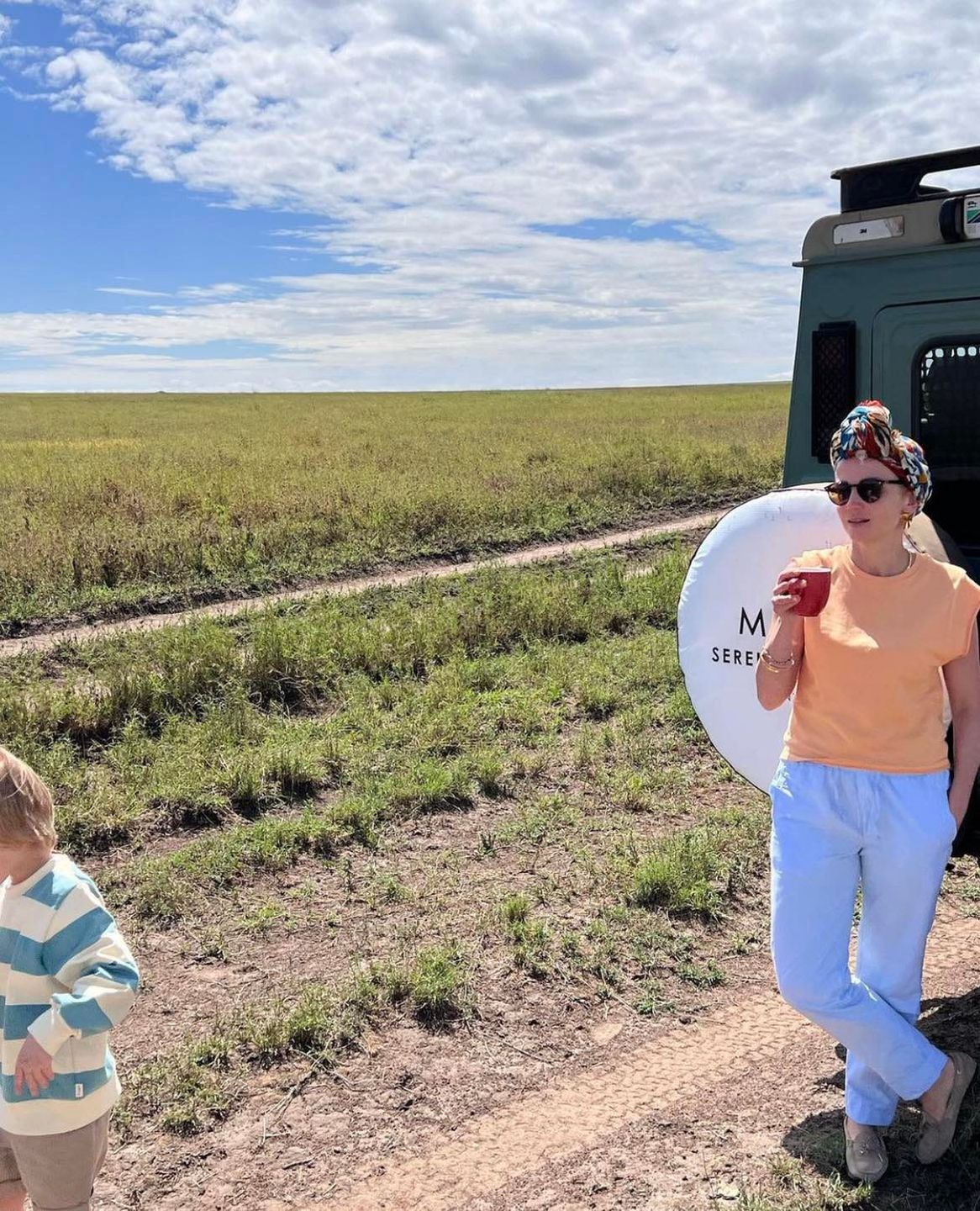 Katarzyna Zielińska relacjonuje wakacje na safari