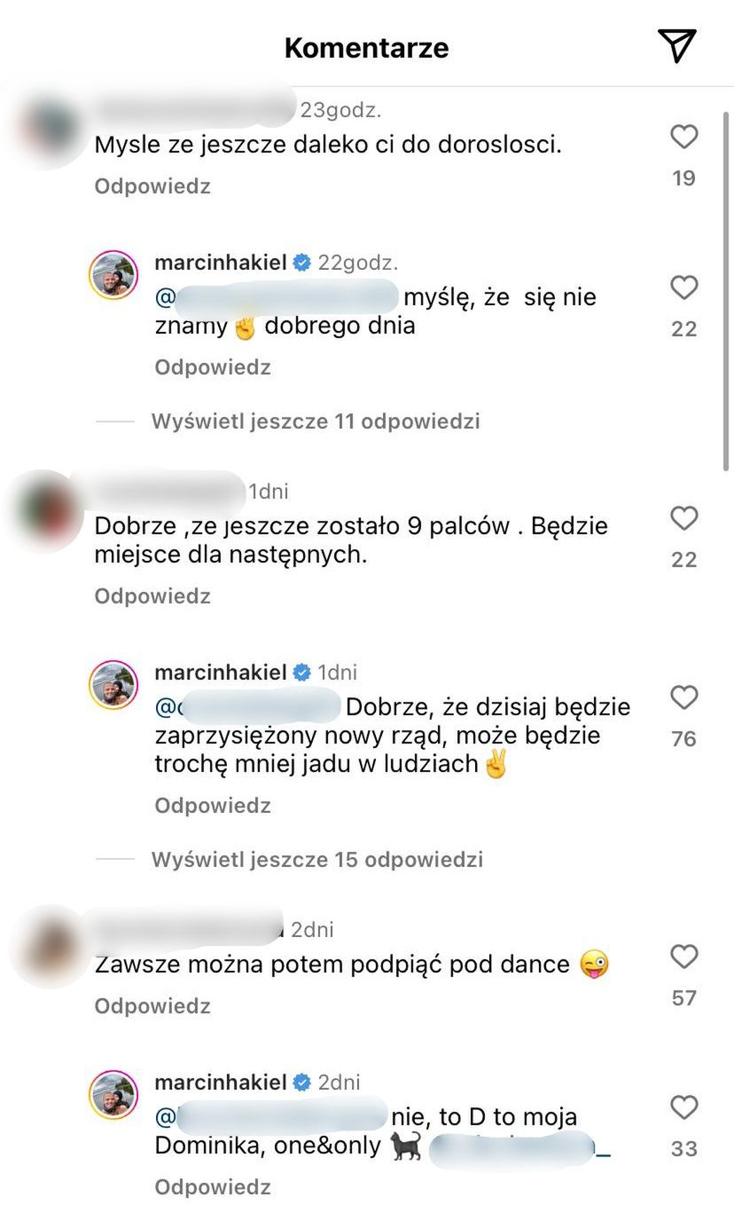 Marcin Hakiel odpowiada fanom