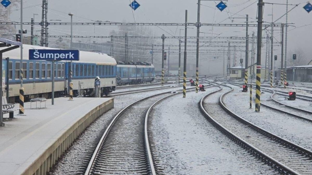 Śnieg przemysłowy w Czechach.