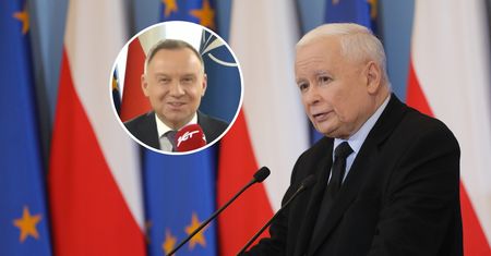 Duda zapytany o zdjęcie prezesa PiS. "Przecież wszyscy w Polsce wiedzą"