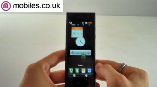 LG BL40 Chocolate na filmie "na żywo" 1