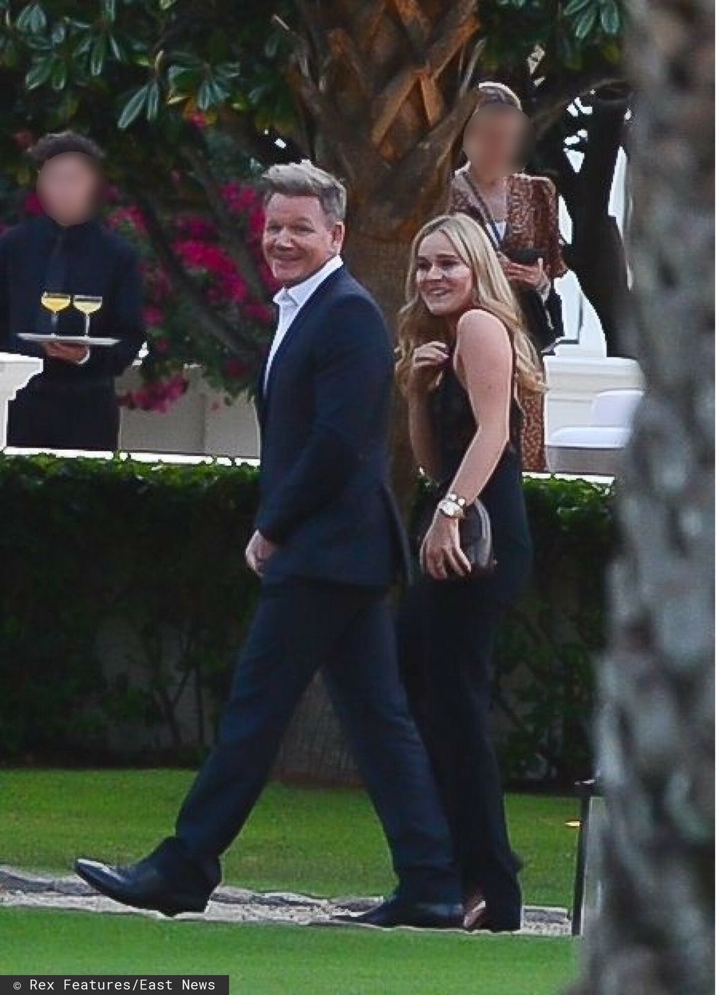 Gordon Ramsay z córką Holly na kolacji przed ślubem Brooklyna Beckhama i Nicoli Peltz