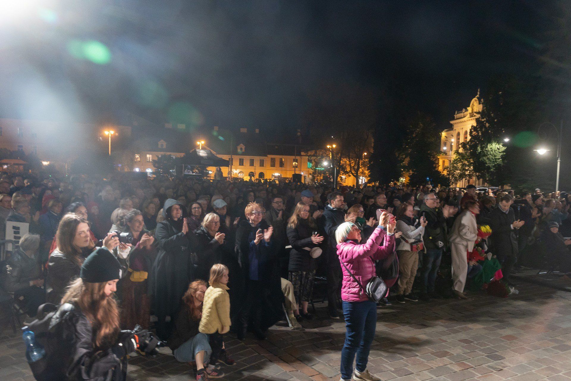 Widowisko &#34;Sen o Podgórzu&#34; na Rynku Podgórskim
