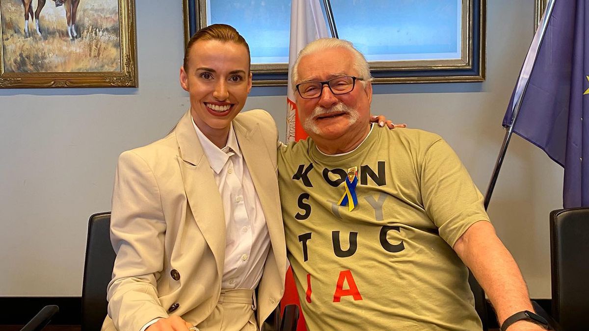 Marianna Schreiber spotkała się w Gdańsku z Lechem Wałęsą