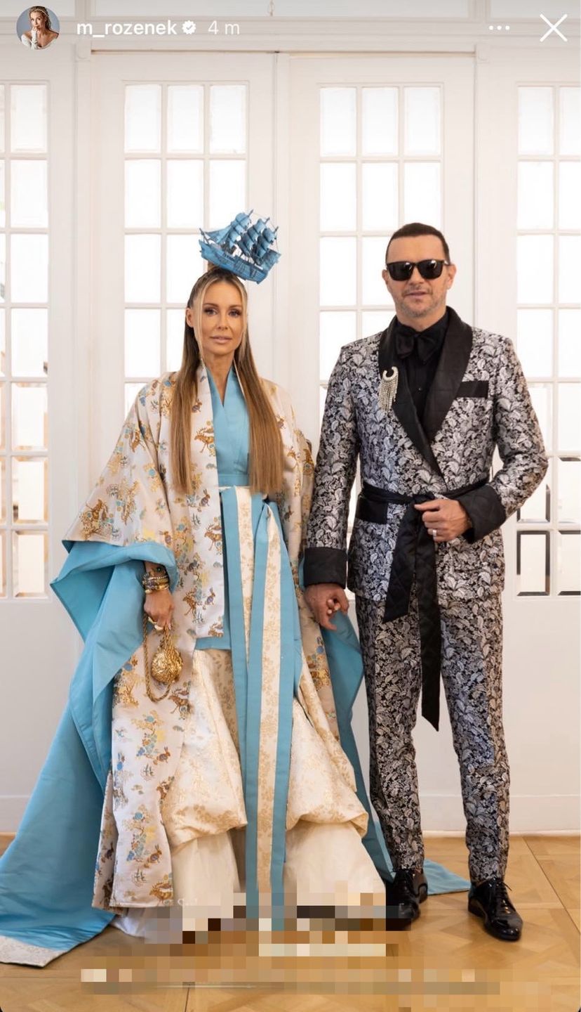 Małgorzata Rozenek i Radosław Majdan 