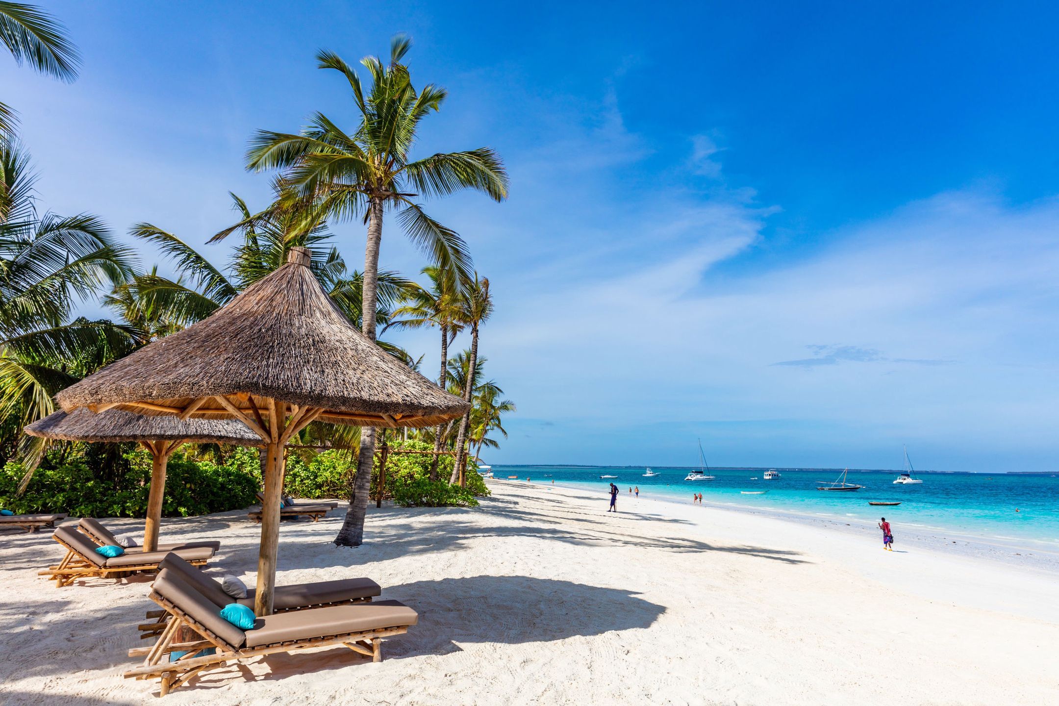 Plaże na Zanzibarze zachwycają